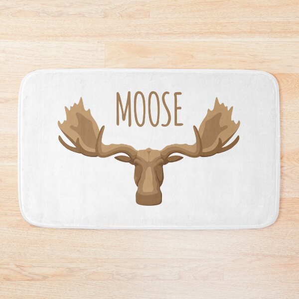 Item preview, Moose Head Illustration Quote designed and sold by Teenker.