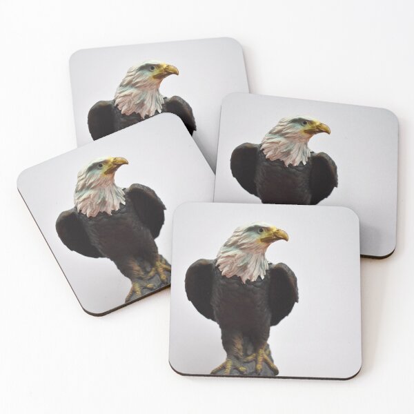 Item preview, Eagle Statue with White Background designed and sold by SEEphotos7171.