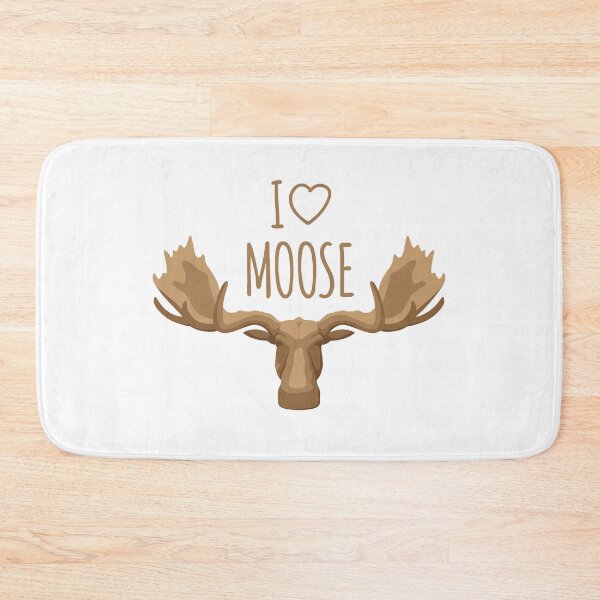 Item preview, I Love Moose | Moose Head Illustration designed and sold by Teenker.