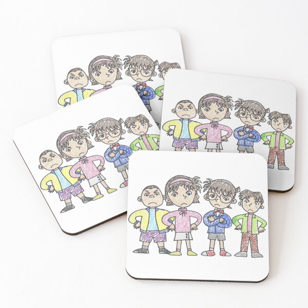 Item preview, Detective Boys drawing by Ayumi (Detective Conan) designed and sold by Taylor Griffith.