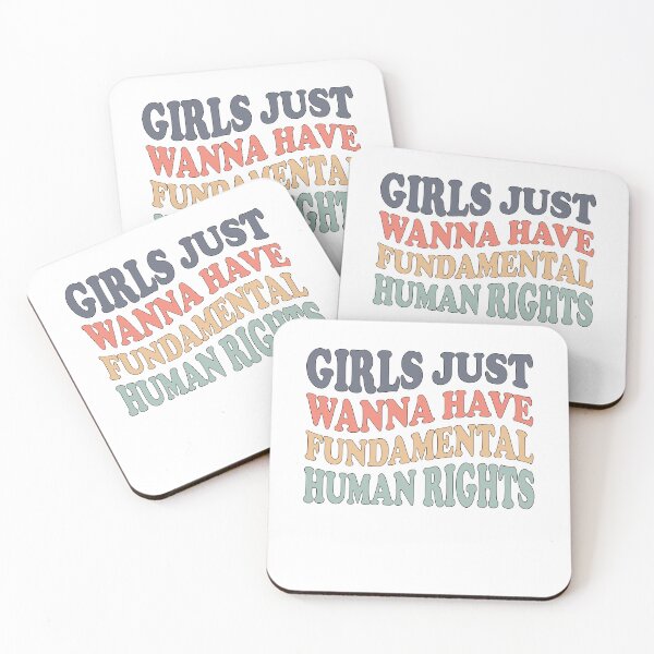 Item preview, Girls Just Wanna Have Fundamental Rights Human Women’s  designed and sold by clothesy7.