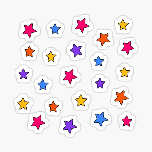 Mini Star Pack Sticker For Sale By Colleenm2 Redbubble