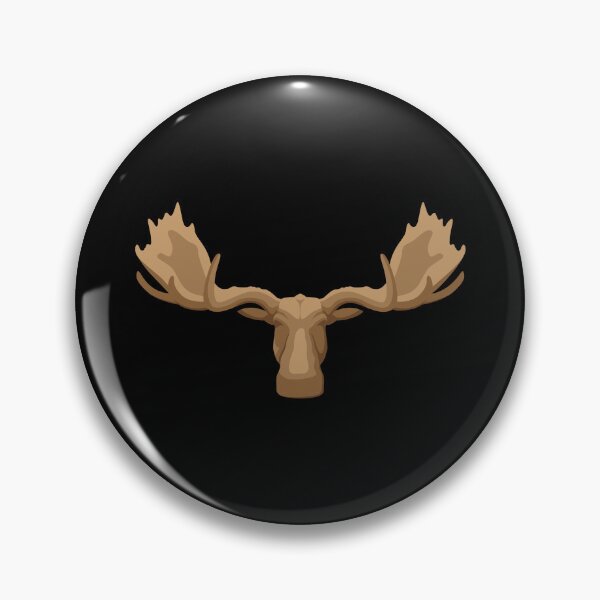 Item preview, Moose Head Illustration | Black designed and sold by Teenker.