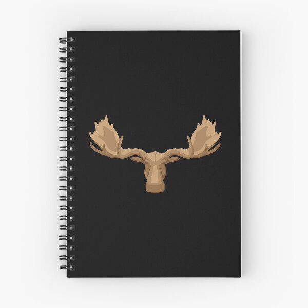 Item preview, Moose Head Illustration | Black designed and sold by Teenker.