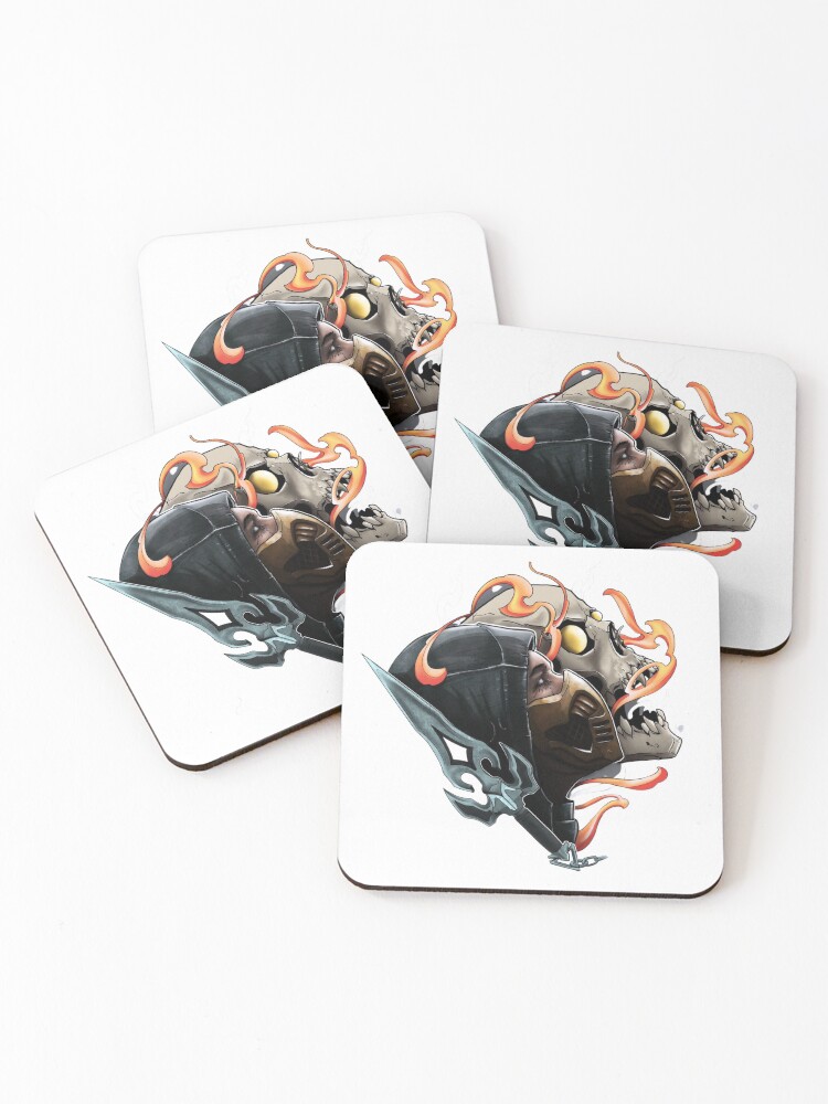 Thumbnail 1 of 5, Coasters (Set of 4), Mortal Kombat designed and sold by Rade85.