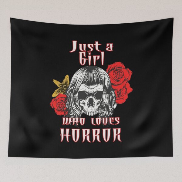Item preview, Just A Girl Who Loves Horror designed and sold by david parry.