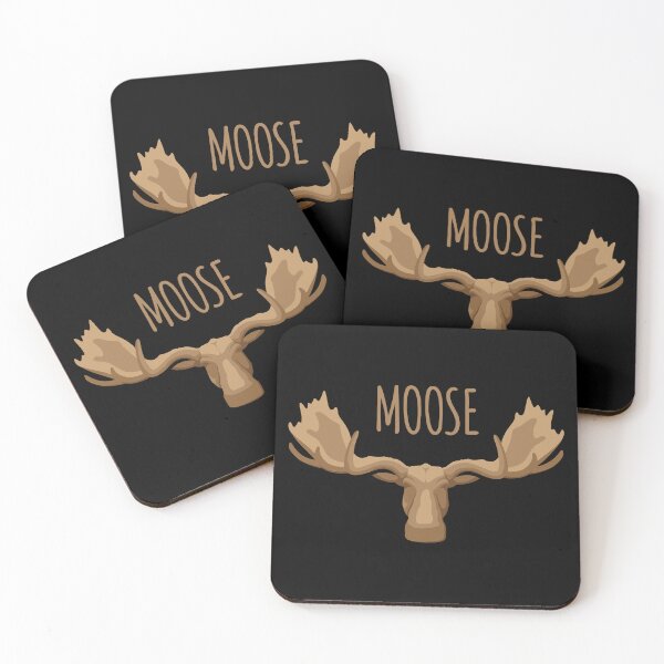 Item preview, Moose Head Illustration Quote | Black designed and sold by Teenker.