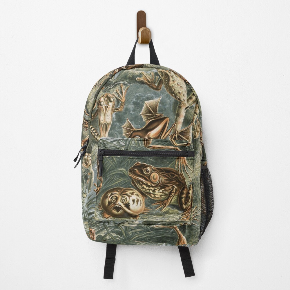 Cottagecore aesthetic outlet mushrooms pattern cute goblincore Backpack