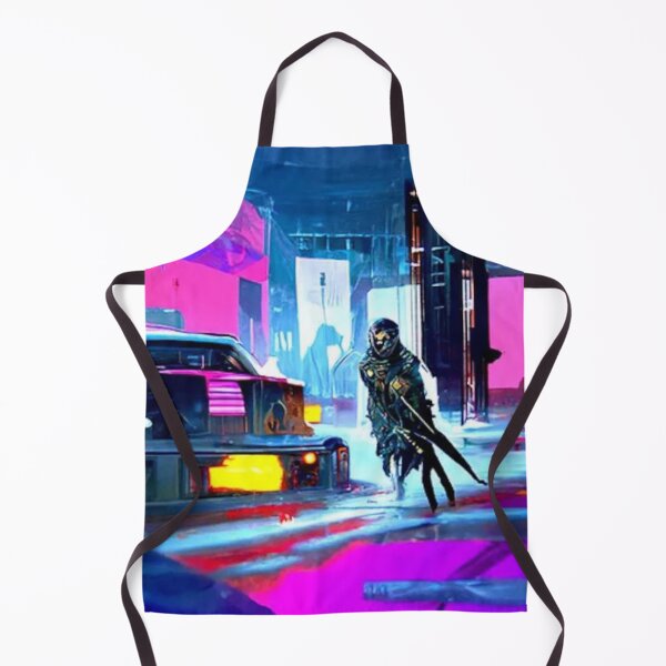 Item preview, cyborg soldier in a urban wasteland designed and sold by Fuzzyart1977.