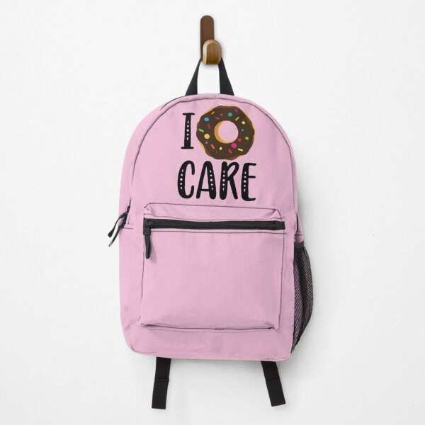 Item preview, I donut care chocolate frosting sprinkles donut kawaii cute pastel colors decorative pattern i don't care designed and sold by Novel-ty.