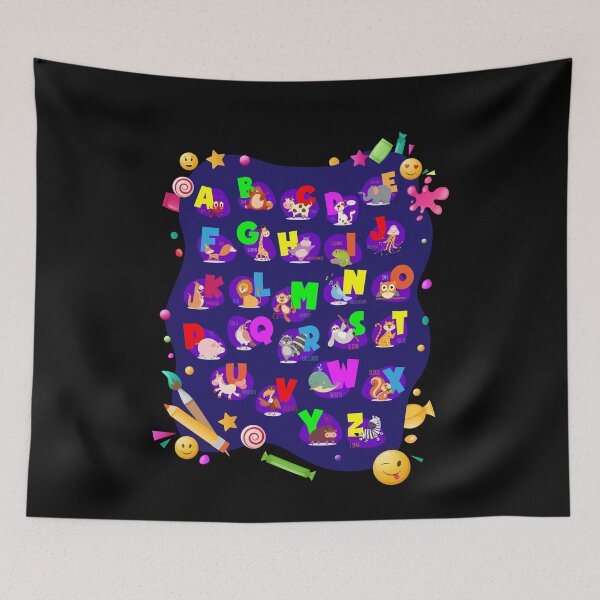 Item preview, Alphabet Animals School Start Girls Boys designed and sold by MooonTees.