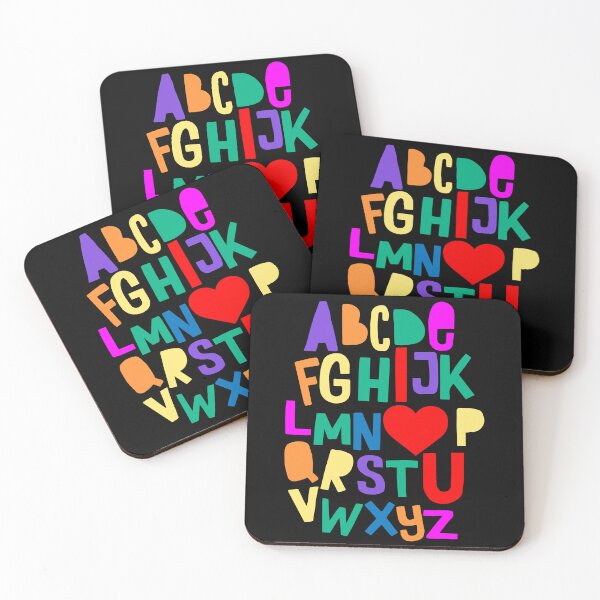 Item preview, Alphabet Abc I Love You Girls Boys designed and sold by MooonTees.