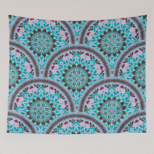 Item preview, Tropical Leaf Mandala Seamless designed and sold by Anakathrin.