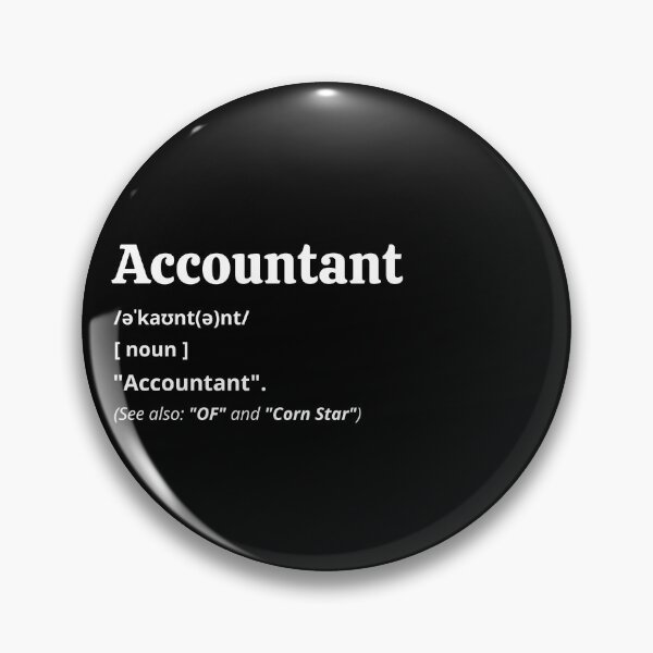 Item preview, Accountant Definition designed and sold by Creatoe.