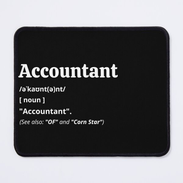 Item preview, Accountant Definition designed and sold by Creatoe.