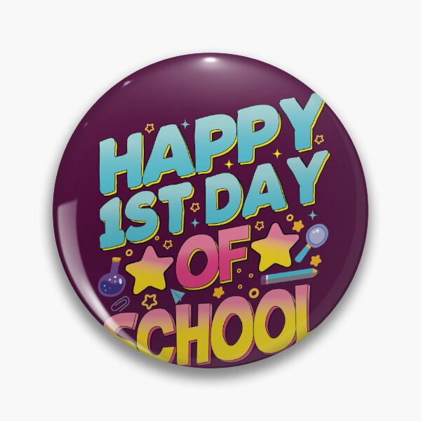 Item preview, Happy 1st Day Back To School Teachers and Kids Gift designed and sold by YAHIA-14.