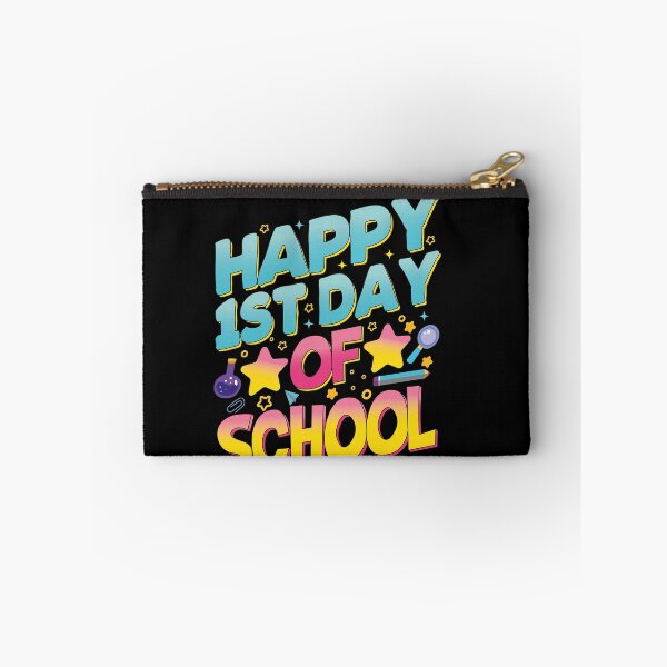 Item preview, Happy 1st Day Back To School Teachers and Kids Gift designed and sold by YAHIA-14.