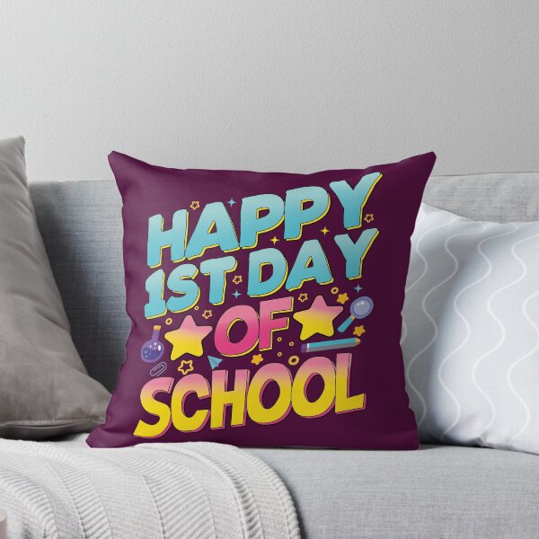 Item preview, Happy 1st Day Back To School Teachers and Kids Gift designed and sold by YAHIA-14.