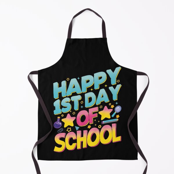 Item preview, Happy 1st Day Back To School Teachers and Kids Gift designed and sold by YAHIA-14.