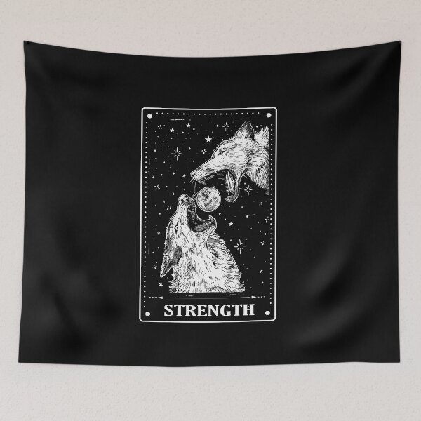 Item preview, Gothic - Strength Tarot Card Design designed and sold by nueschka.