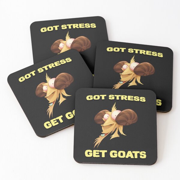 Item preview, Got stress get goats designed and sold by expressiveprint.