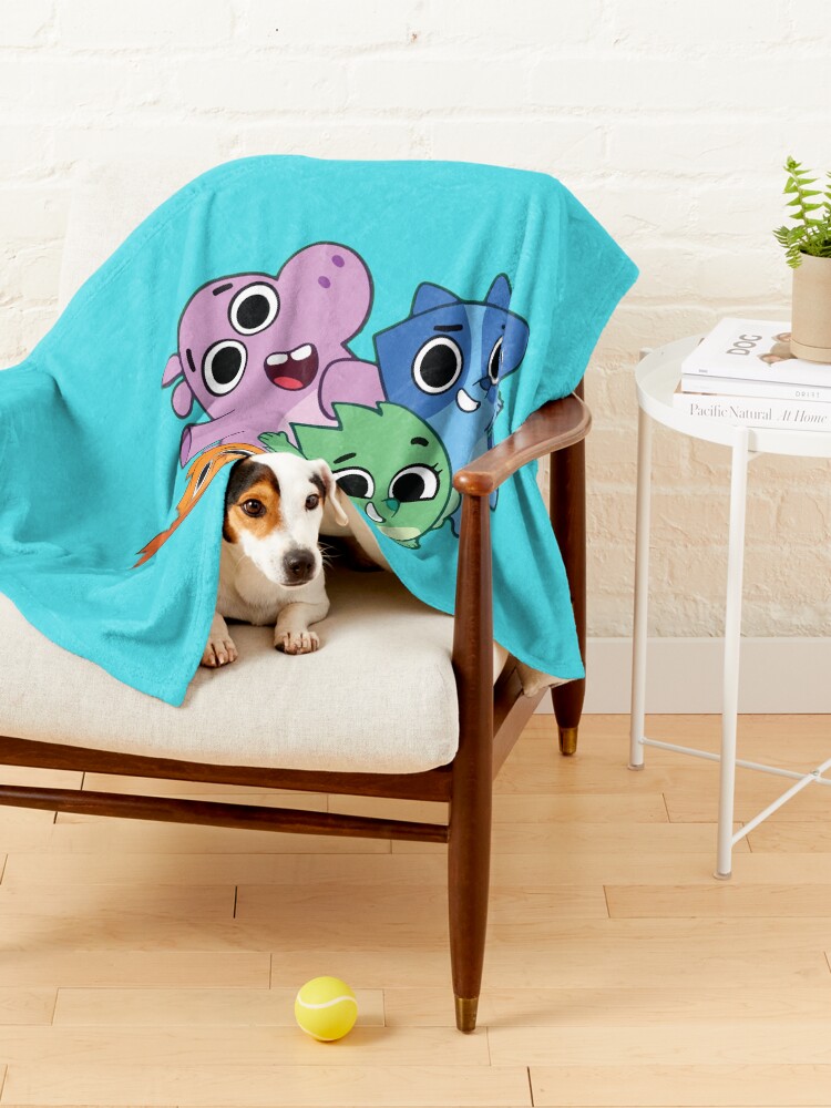 Puppy dog pals online throw blanket