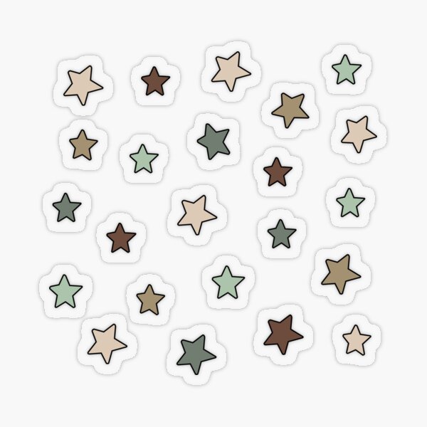 Bi mini star pack Sticker for Sale by colleenm2