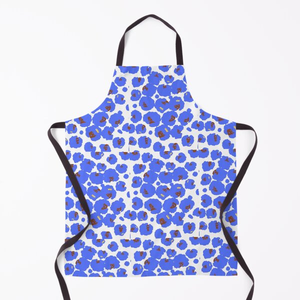 Item preview, Afro purr Print - blue addition designed and sold by akthecreator.