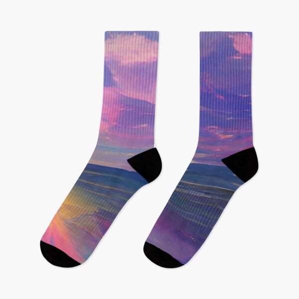 Item preview, Asthetic Pattern Vibes Fantasy Sunset designed and sold by iziskosmos.