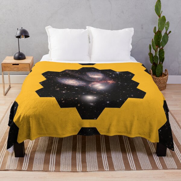 Item preview, Stephan’s Quintet hexagonal JWST James Webb Space Telescope designed and sold by Brasilia.