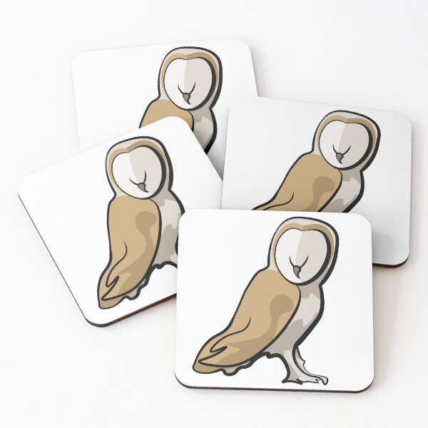 Item preview, Minimalist Barn Owl  designed and sold by InkLayer.