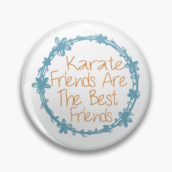 Item preview, Karate Friends Are The Best Friends designed and sold by medbdj.