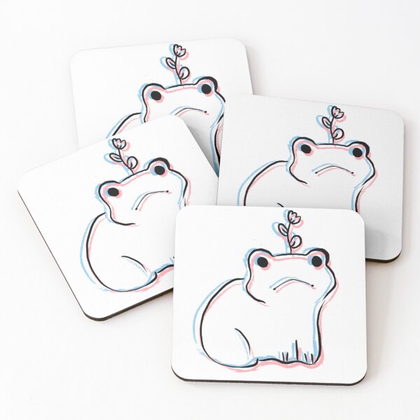 Item preview,  cute frog designed and sold by HibiscusHeron.