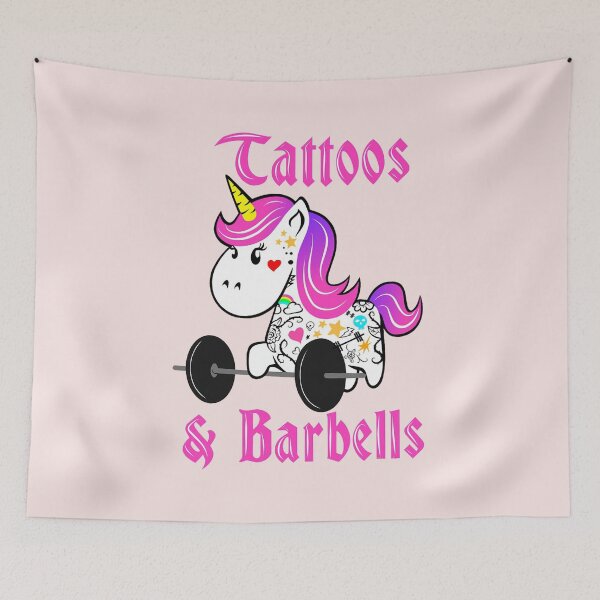 Item preview, Tattoos And Barbells designed and sold by Jonejonez.