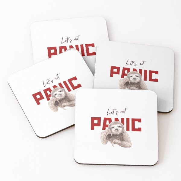 Item preview, Lets Not Panic Funny designed and sold by Pixelish.