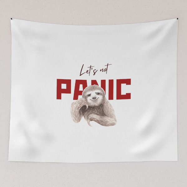 Item preview, Lets Not Panic Funny designed and sold by Pixelish.