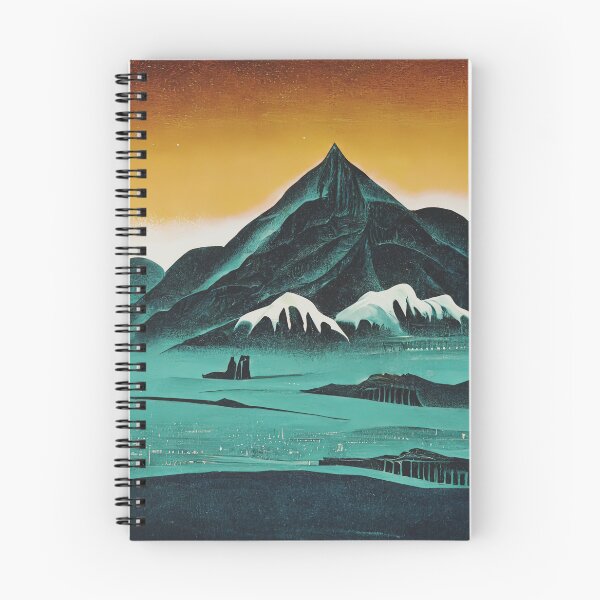 Item preview, Minimal Snowy Mountain designed and sold by MoreMachine.