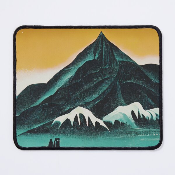 Item preview, Minimal Snowy Mountain designed and sold by MoreMachine.