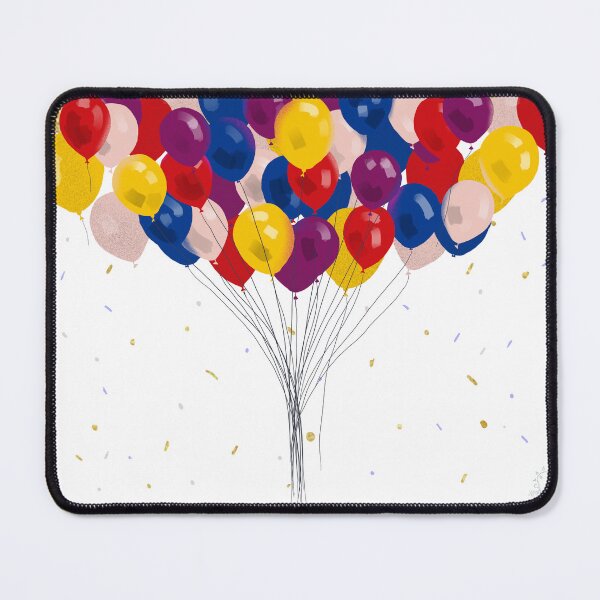 Item preview, Beautiful Bunch of Balloons for Party Celebration designed and sold by marleywrightart.