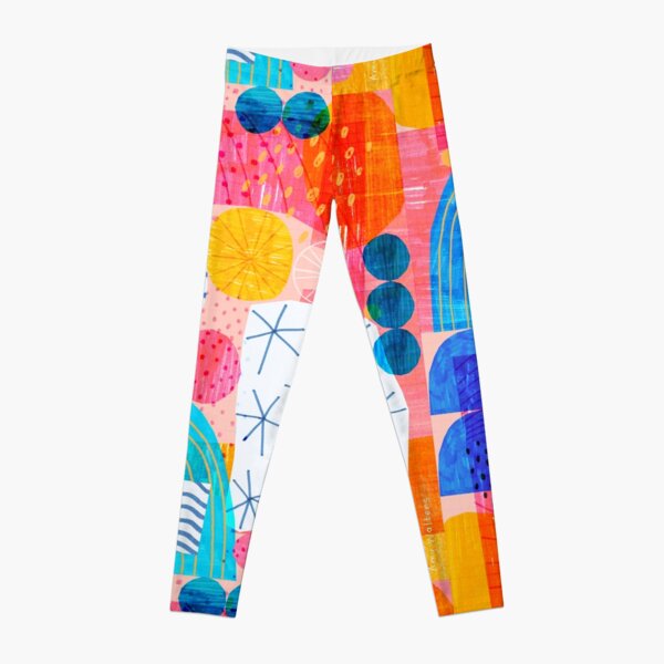 Felt Pen Happiness Leggings