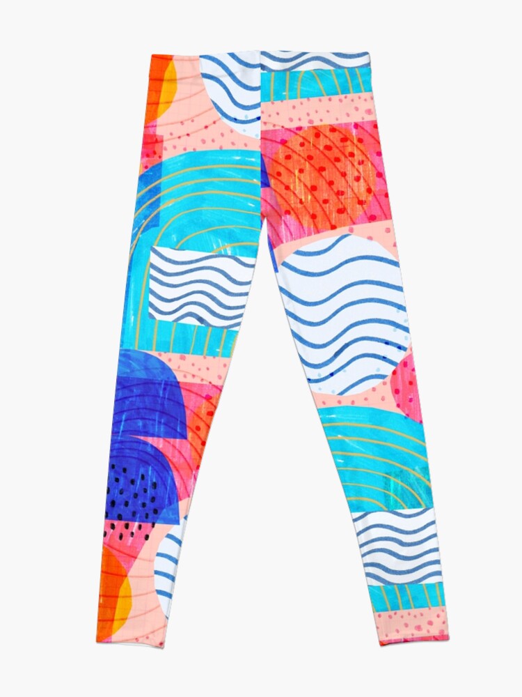 Alternate view of Felt Pen Happiness Leggings