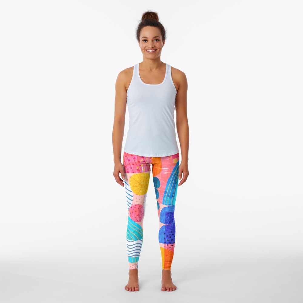 Felt Pen Happiness Leggings