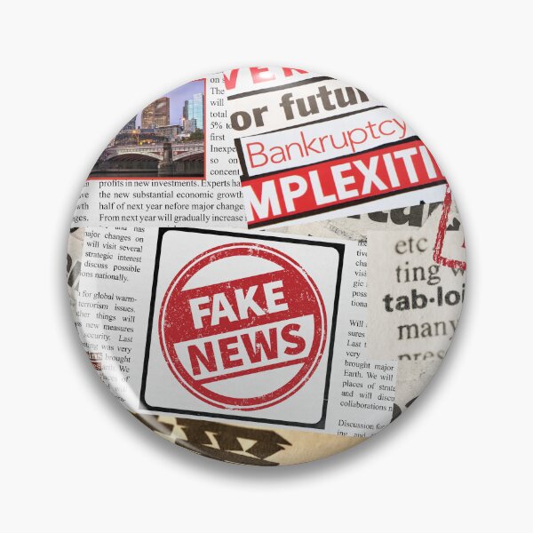 Item preview, Fake News designed and sold by KGoPrintables.