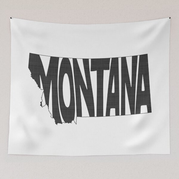 Item preview, Montana State Word Art designed and sold by surgedesigns.