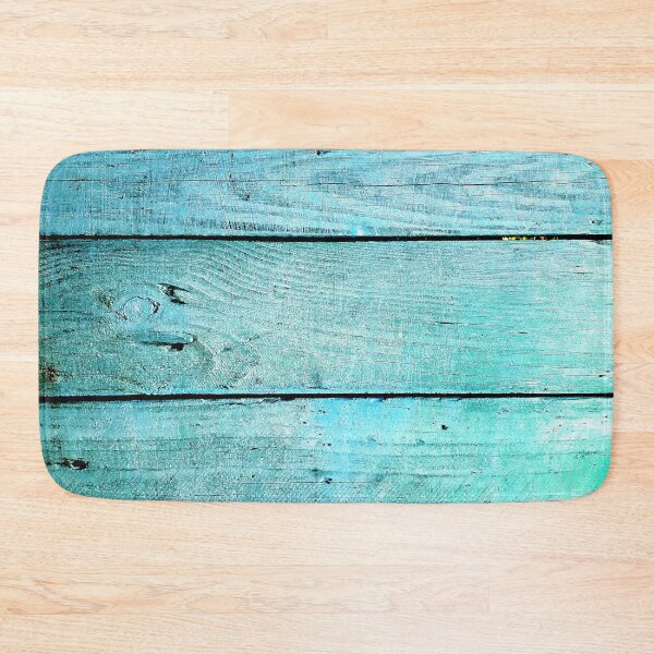 Item preview, IMAGE PRINT ONLY Beach Decor Stripes Turquoise Coastal Boho Wood (photo of) designed and sold by Beachy.