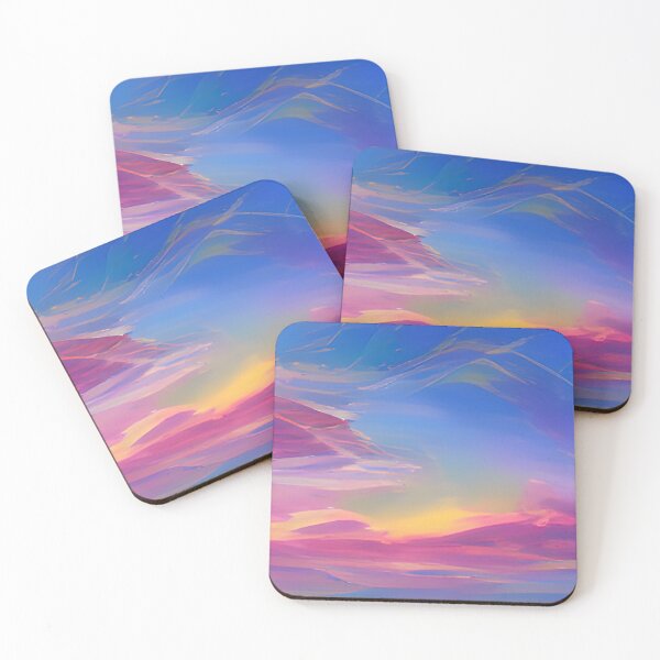 Item preview,  Asthetic Pattern Vibes Fantasy Sunset N3 designed and sold by iziskosmos.