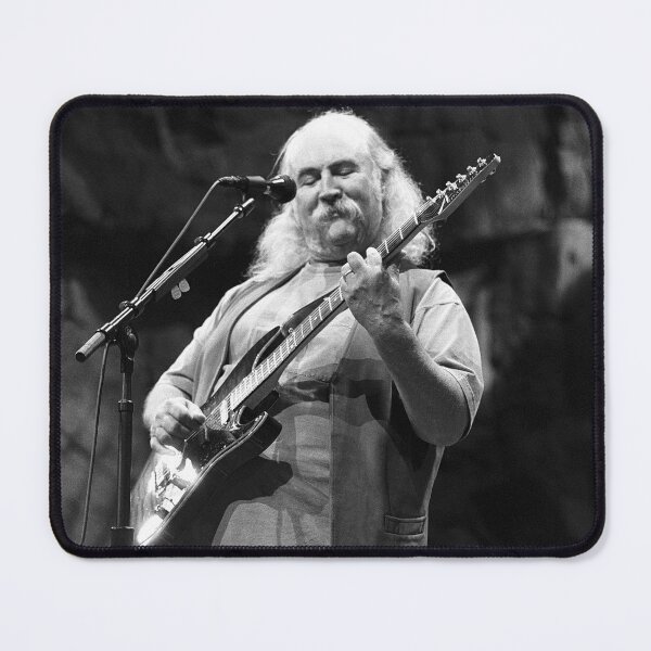 Item preview, CPR - David Crosby - BW Photograph designed and sold by ConcertImages.