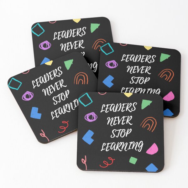 Item preview, Leaders never stop learning designed and sold by Saimia.