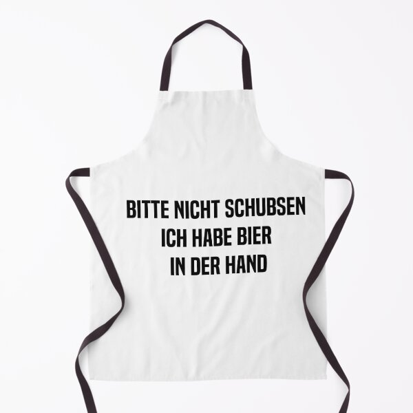 Aperçu de l'œuvre Bitte Nicht Schubsen Ich Habe Bier In Der Hand Spruch Lustig créée et vendue par melshirt-shop.