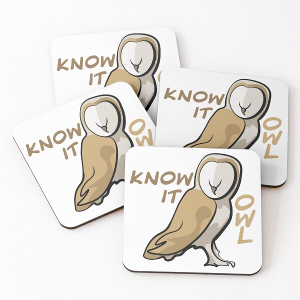 Item preview, Know It Owl designed and sold by InkLayer.